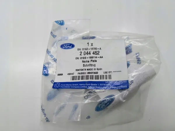 Emblème d'aile Ford Edge St-Line OEM G1BB16B114AA image 3
