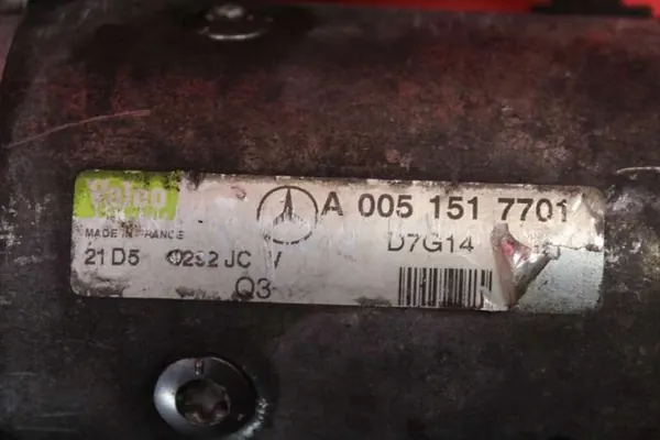 Motor de arranque Mercedes R-Class W251 3.0 CDI A0051517701 image 6