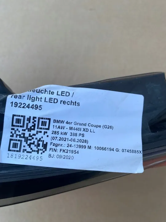 Luz Trasera Derecha BMW 4 G22 G26 image 6