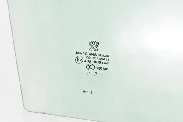 Fram Höger Dörrfönster 9673360680 Peugeot 208 image 2