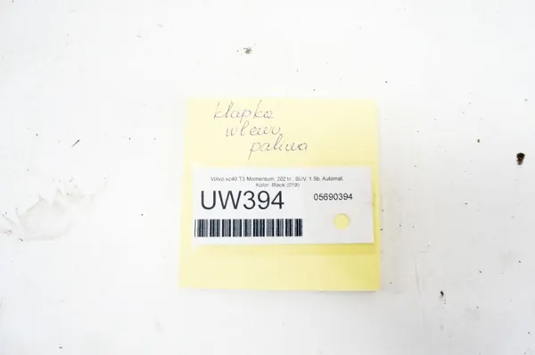 UW394 Tankklep voor Volvo XC40 T3 - OEM 31356737 image 5