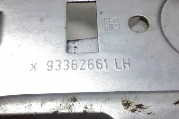 Regulador de janela dianteira esquerda OPEL MERIVA 93389551 image 5