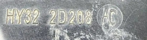 Bromskylningsdeflektor OEM HY322D208AC höger sida image 3