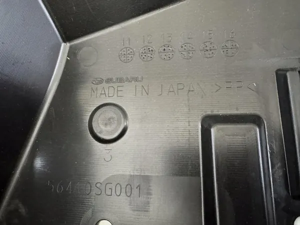 Cubierta inferior del motor OEM 56410SG001 para Subaru Forester image 6