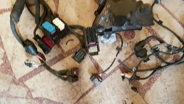 Fiação de porta Audi A6 C7 Coupe 4g1971072nm image 10