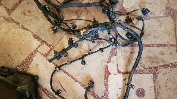 Fiação de porta Audi A6 C7 Coupe 4g1971072nm image 7