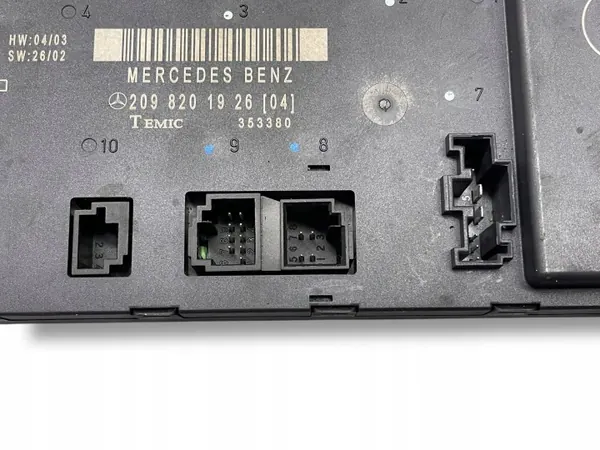 Módulo de porta Mercedes-Benz OE 2098201926 - Usado image 8