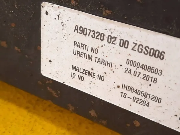 Mercedes Sprinter takaoikea lehtijousi OEM A9073200200 image 6