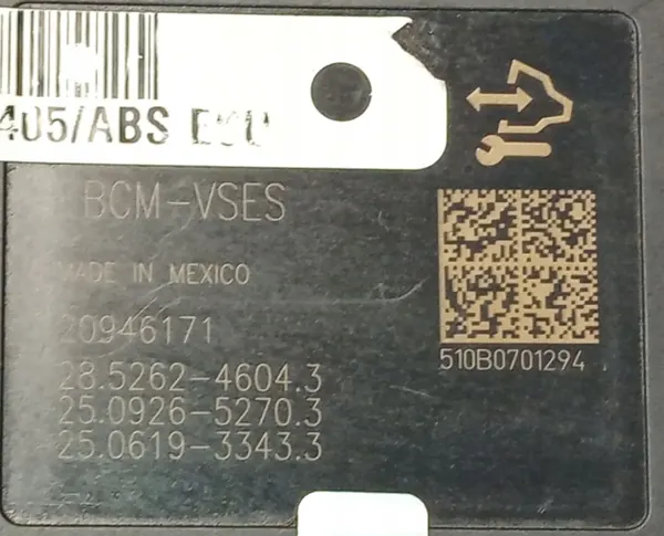 Pompe ABS OEM 20946178 pour Opel Antara 2.2 CDTI image 5