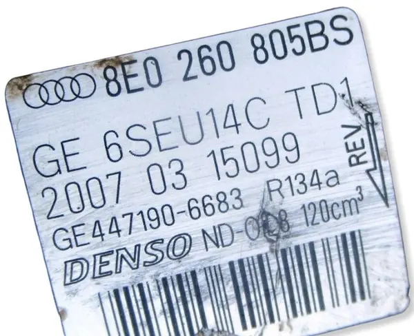 Audi OE 8E0260805BS AC-kompressor Begagnad image 3