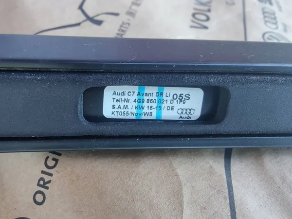 Barras de teto Audi A6 S6 RS6 4G Avant OEM image 6