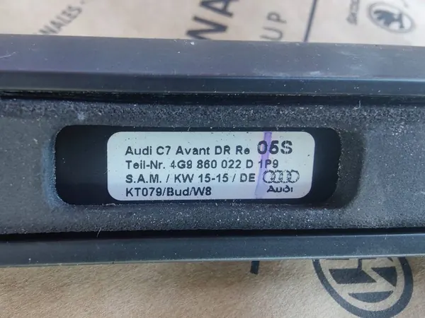 Barras de teto Audi A6 S6 RS6 4G Avant OEM image 7