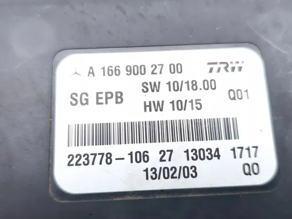 Mercedes-Benz Handbremsmodul OEM A1669002700 image 7