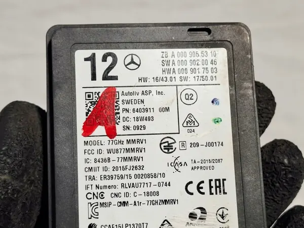 Toter-Winkel-Sensor Mercedes OEM A0009055310 image 5