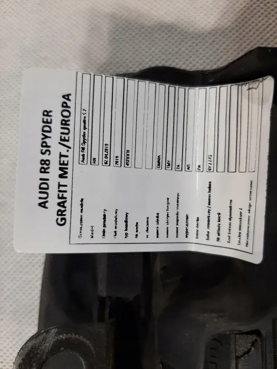 Junta puerta derecha Audi R8 II Spyder OEM 4S7831722A image 4
