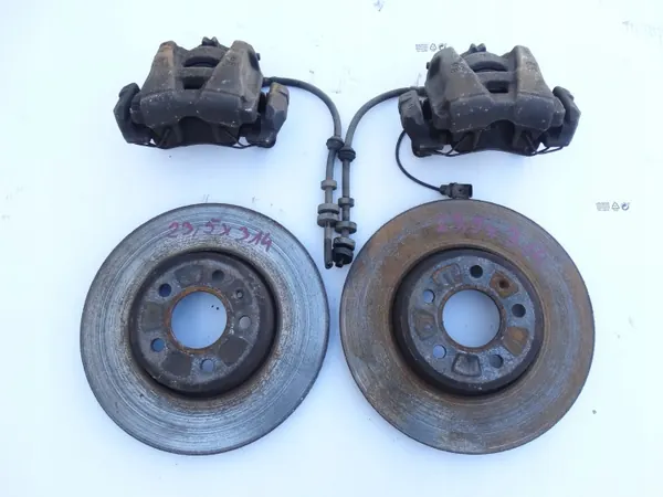 OEM 548736215 Fram Bromsskivor Audi A4 B8 Bromsok image 2
