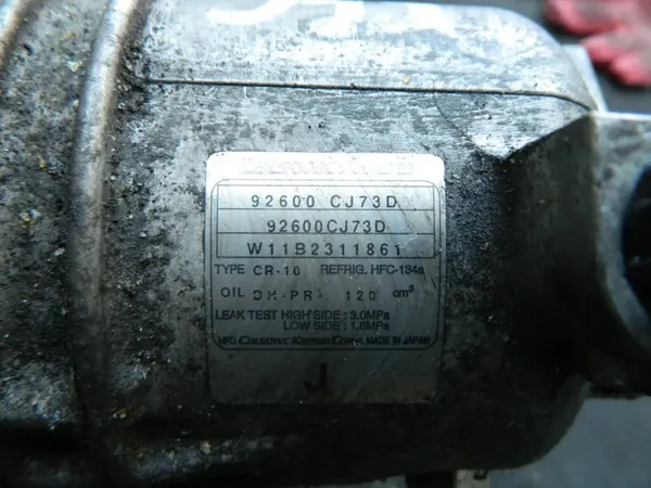 Compressore AC Nissan Qashqai 1.6 B 16V 92600CJ73D image 3