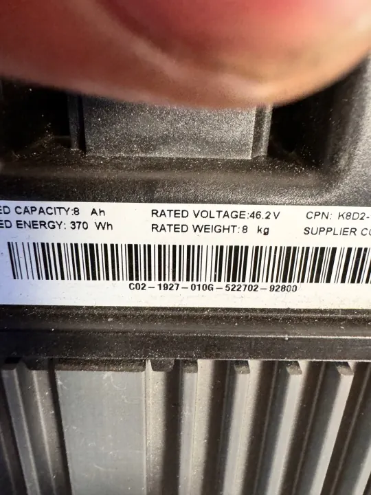 Module batterie hybride Land Rover OEM K8D2-10C784-AE image 3