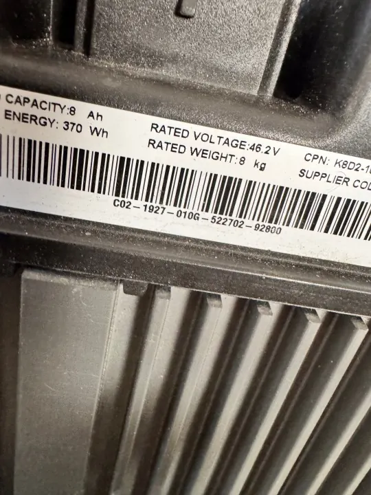 Module batterie hybride Land Rover OEM K8D2-10C784-AE image 5