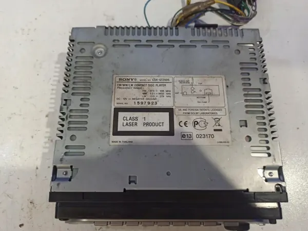 OEM 1597923 CD-byttare för Volvo S40/V40 2001 image 6