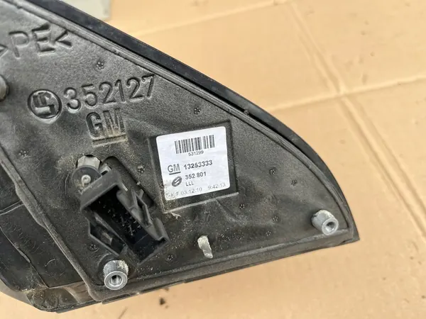 Vasemman Puolen Peili Opel Vectra C Lift 2005-2008 5 Pin image 3