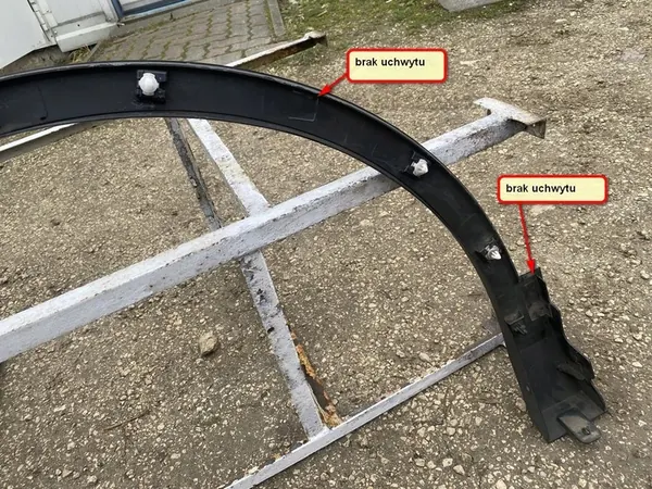 Höger trim för främre skärm VW Tiguan II image 6