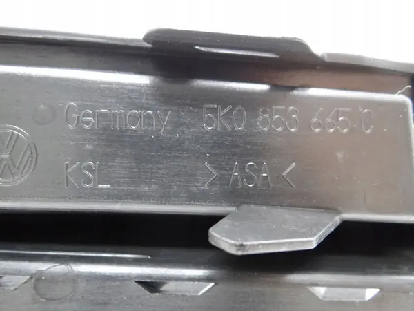 Griglia Paraurti Anteriore Sinistra VW Golf VI 5K0853665C image 9