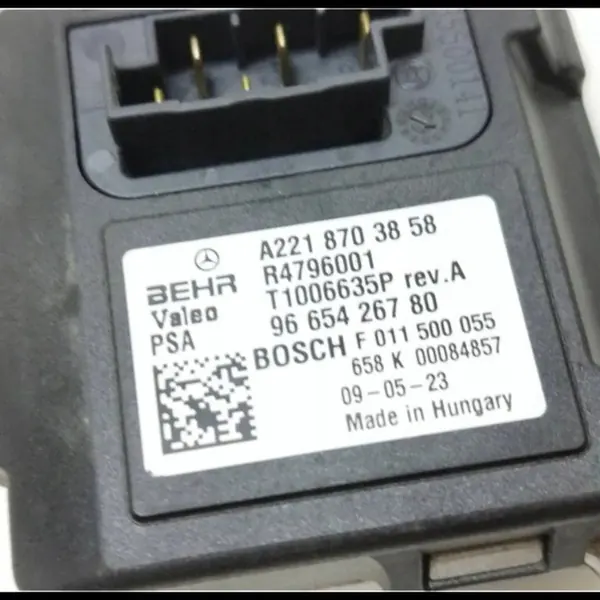 Verwarming Ventilator Relais MERCEDES-BENZ GL (X164) A2218703858 image 5