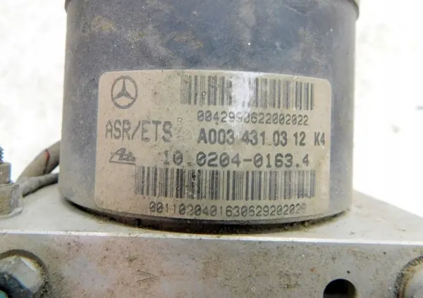 Mercedes-Benz ABS-pomp OEM A0034310312 Gebruikt image 9