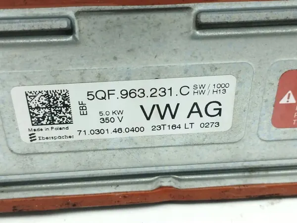 Kylvätskevärmare OEM 5QF963231C Cupra image 7