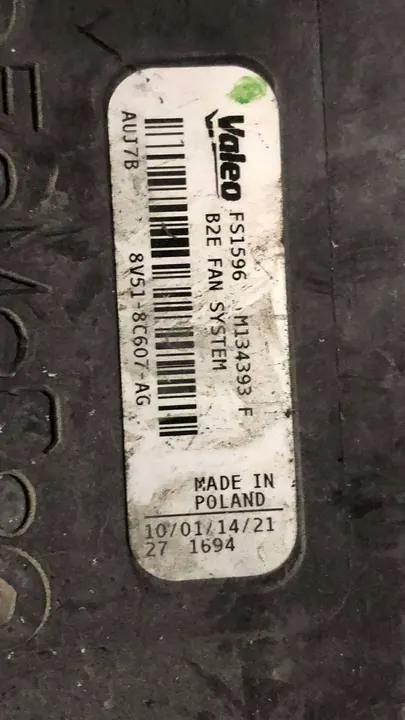 Ford OE Motor elétrico, Ventilador do radiador image 3