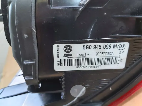 Luz Trasera VW Golf VII 17- Derecha 5G0941096M image 3
