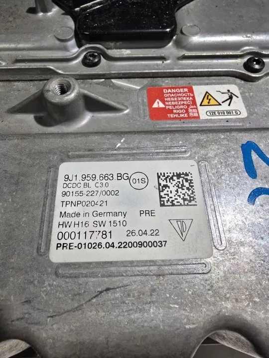 Module Convertisseur Porsche Taycan OEM 9J1959663BG image 3