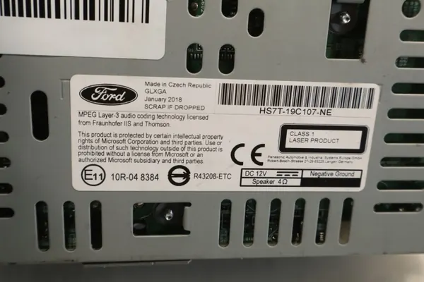 Radio OEM HS7T-19C107-CE para Ford Mondeo MK5 image 7