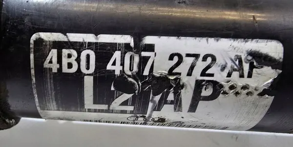 Framre höger halvmuff Audi A6 C5 2.5 TDI 1999 image 4