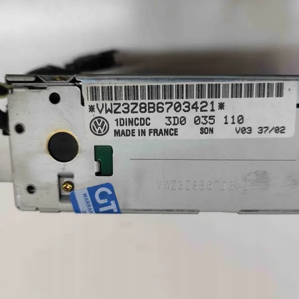 Changer CD VW Phaeton OEM 3D0035110 - Occasion image 7