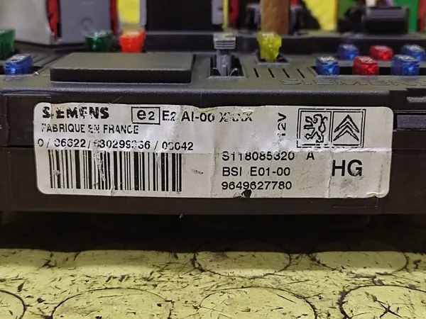 MÓDULO BSI PEUGEOT PARTNER image 9