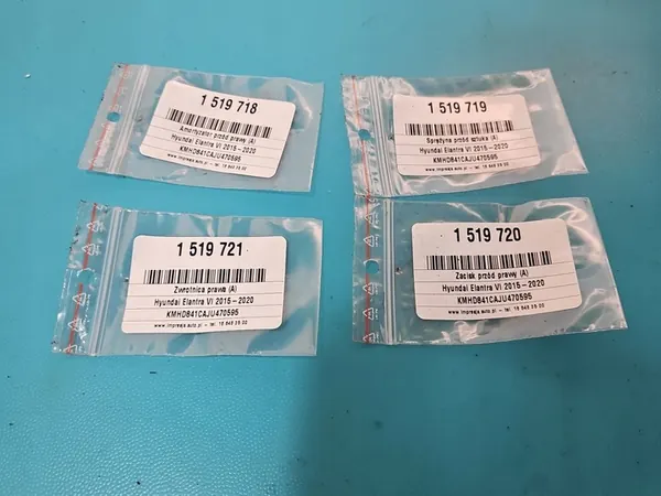 Ammortizzatore Anteriore Destro Hyundai Elantra VI 15-20 OEM 54661-F2500 image 4