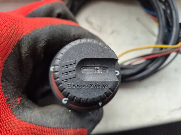Potenciómetro Botón Webasto/Eberspacher 24V OEM image 3