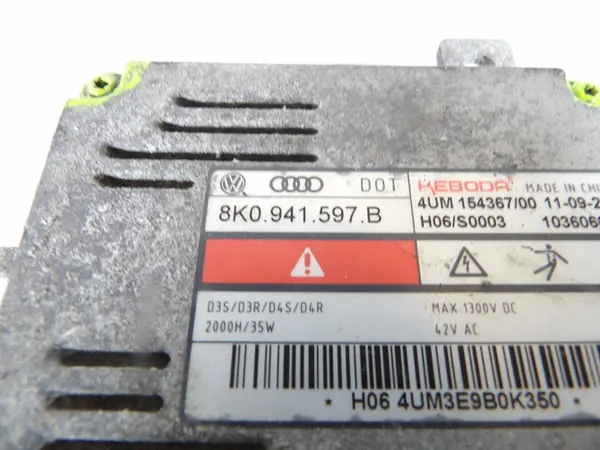 AUDI A3 8V CONVERSOR XENON 8K0941597B image 3