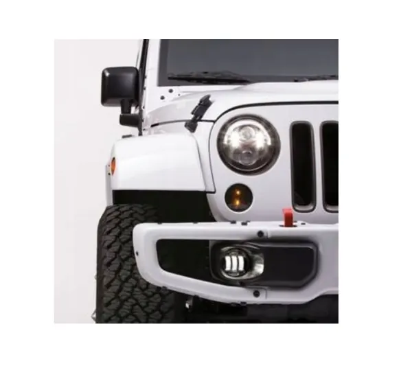Feux pare-chocs LED 4" OEM JW4046145J2BLSET Jeep Wrangler JK image 7