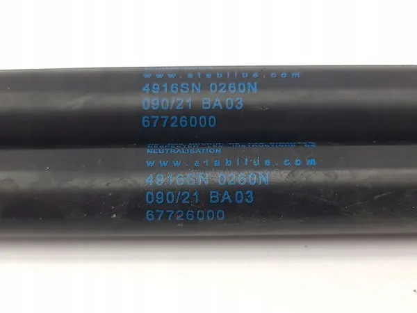 Maserati Quattroporte 2008 Complete Hood Actuator OEM 67726000 image 6