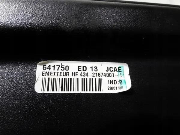 Compartiment tableau de bord gauche OEM 641750ED13 image 4