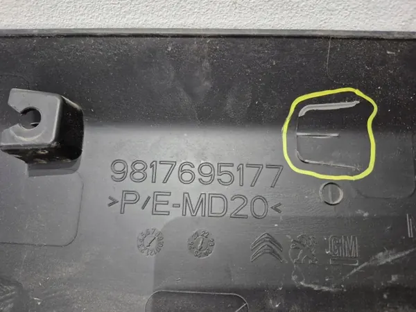 OEM 9817695177 Panneau de Porte Arrière Droit image 7