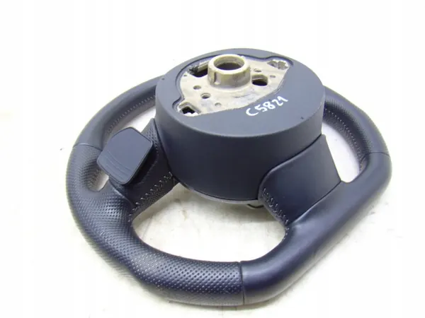 Volante OEM 8K0419091CP - Couro Preto Pás F1 image 7