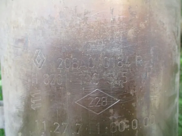 Renault OE 208A0-0184R DPF Filter, Exhaust System image 3