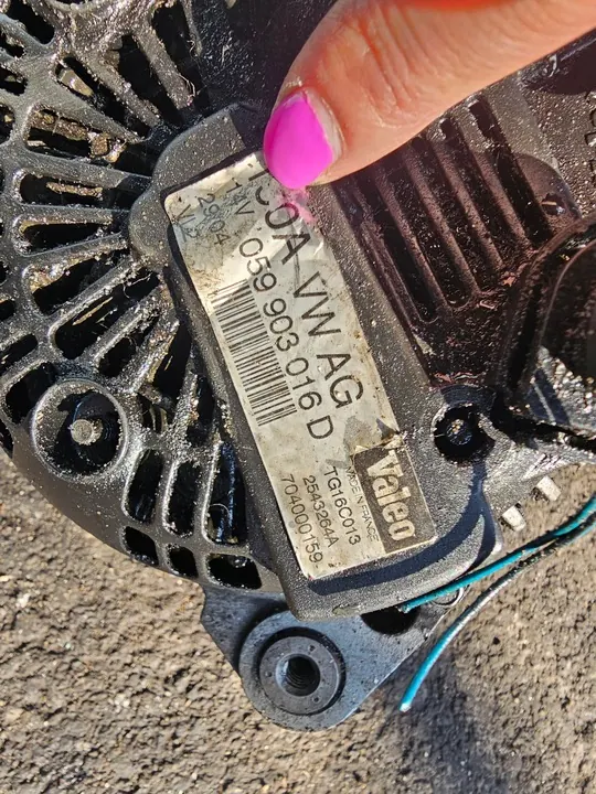 Generaattori Audi A6 A4 2.7 TDI 3.0 TDI OEM 059903016D image 2