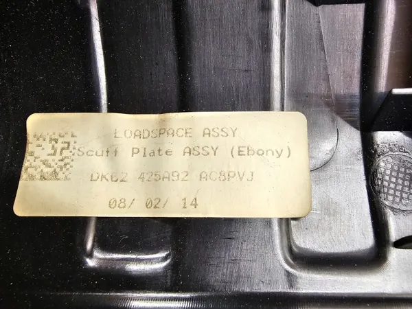 DK62-425A92-A Kofferbakdrempelbeschermer Range Rover Sport L494 image 5