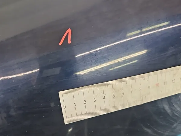 Parafango Anteriore Sinistro Rover 600 Blu image 3