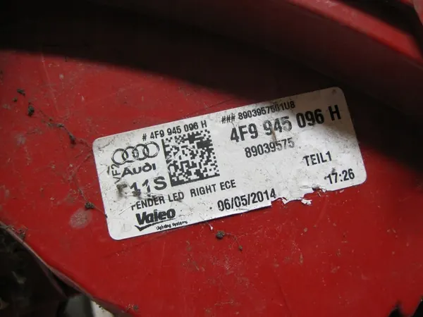 LÁMPARAS TRASERAS AUDI A6 C6 LED Completo Izquierda Derecha 4F9945096H image 6